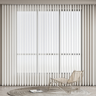 Modern venetian blinds 3d model