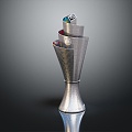 Modern Trophy Craft Trophy Art Trophy 3d model