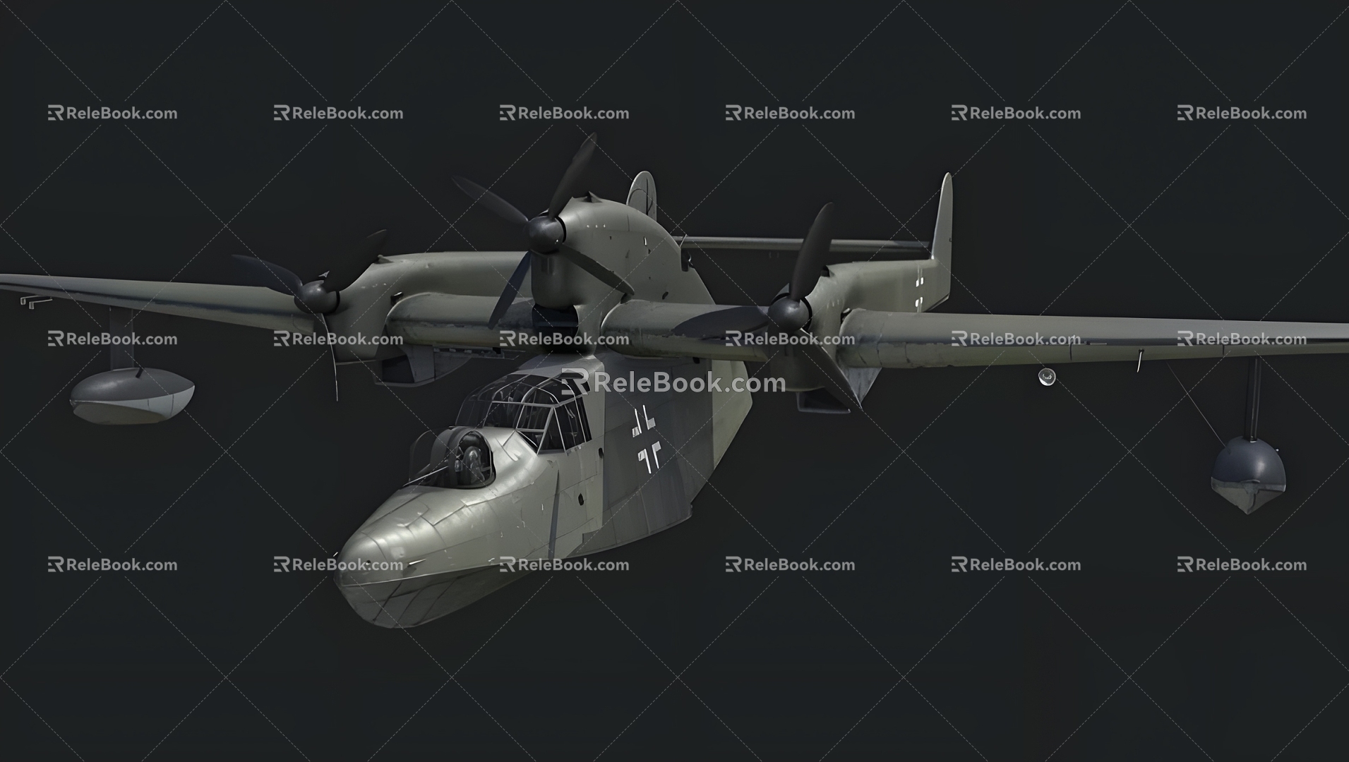 Modern Fighter Modern Realistic Aircraft World War II Fighter Aircraft Aircraft Bomber Military Transport Aircraft 3d model