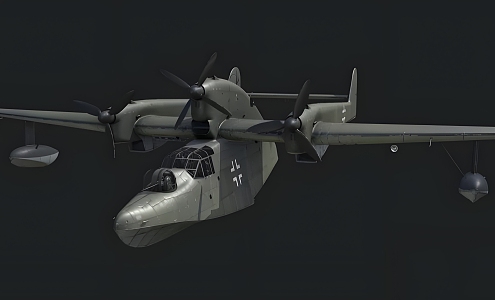 Modern Fighter Modern Realistic Aircraft World War II Fighter Aircraft Bomber Military Transport Aircraft 3d model