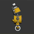 Industrial Robot Single Wheel Robot Double Wheel Robot 3d model