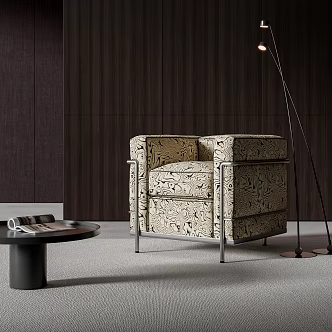 Modern Single Sofa 3d model