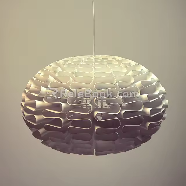 Alien chandelier 3d model