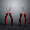 Pipe pliers vise bench vise wrench tool hardware tool processing tool furniture 3d model