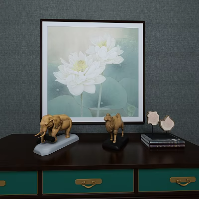 New Chinese ornaments 3d model New Chinese ornaments 3d model