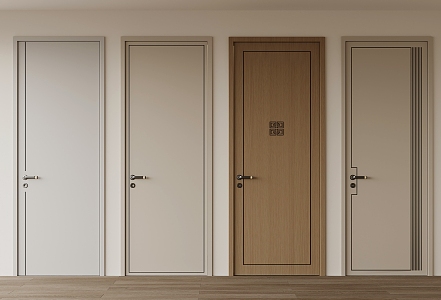 Interior door 3d model