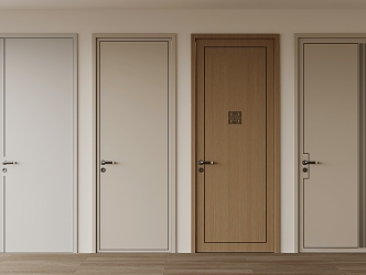 Interior door 3d model