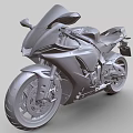 Sleek Sporty Motorcycle Design With Windshield Seat And Alloy Wheels