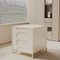 Modern Bedside Cabinet 3d model