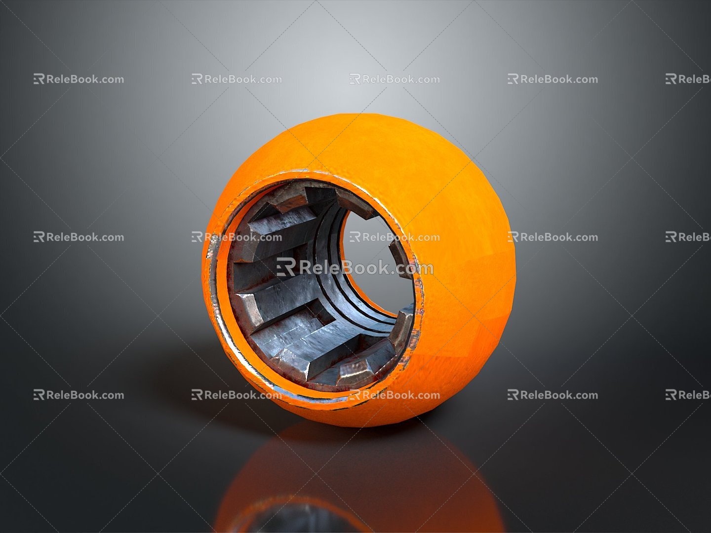 Pipe water pipe valve iron pipe fitting flange tee joint pipe water pipe valve 3d model