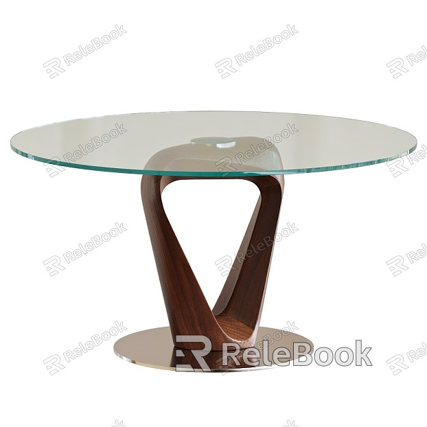 Glass coffee table 18 model