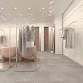 STAR FASHION Retail Store With Window Display Mannequins And Modern Interior