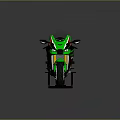 Green Kawasaki Sport Motorcycle With Sleek Design And Black Red Accents