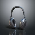 Modern Over Ear Headphones Electronic Device With Sleek Design And Comfortable Fit For Users