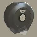 Public Facility SWING Black Wall Mounted Toilet Paper Dispenser for Hygienic Use