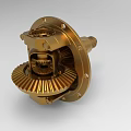 High Quality Golden Industrial Transmission Equipment Featuring Precision Gears Shaft And Mechanical Parts