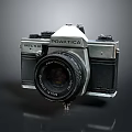 Vintage PRAKTICA MTL5 Mechanical Film Camera With 50mm Lens And Metal Body