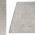 Modern Carpet Rectangular Carpet Fabric Carpet 3d model