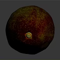 Ripe Fresh Juicy Mango with Red and Green Spotted Oval Skin Ideal for Healthy Snacks