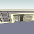 Modern Office Building With Glass Curtain Wall And Sleek Multi Story Design
