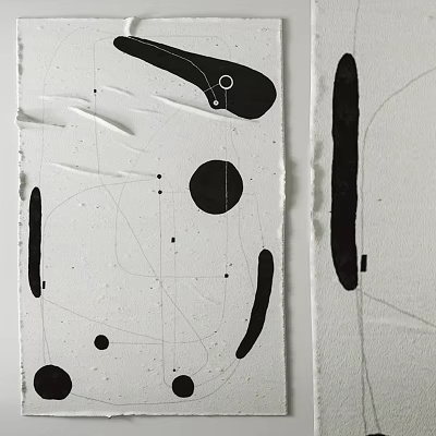 modern square carpet carpet 3d model