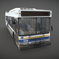 Modern Bus Cartoon Bus Bus Bus Bus Bus Cartoon Bus Cartoon Car 3d model