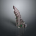 Columns Stone Columns Stone Columns Old Columns Roman Columns Roman Columns Classical Columns Greek Columns 3d model