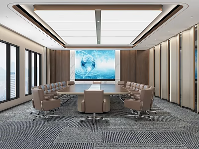 Modern Conference Room Home Decoration Reception Room Office Lounge Tea Area Homestay Hotel Office Building Commercial Space Office Building Office Space 3d model