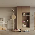 Cat Furniture Setup With Trees Storage Cabinets Beds And Toys