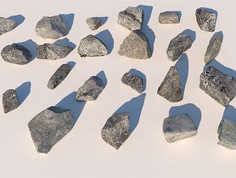 Modern Stone 3d model