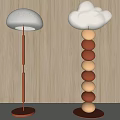 Cloud Floor Lamp 3d model