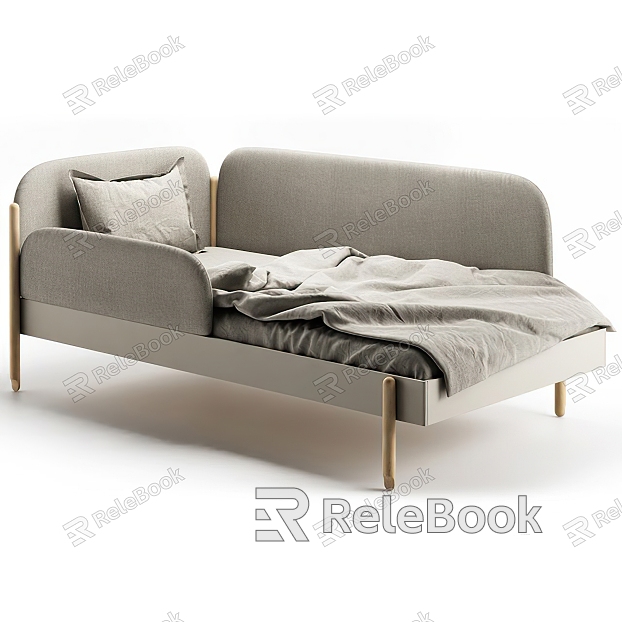 Modern Single Bed model