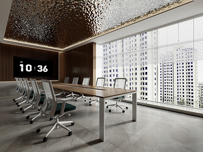 Tooling Office Space Meeting Room 3d model