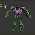 Transformers Gauda Warrior Gauda Mecha Warrior 3d model