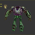 Transformers Gauda Warrior Gauda Mecha Warrior 3d model