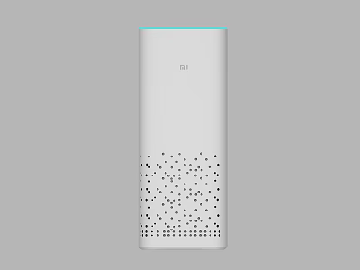 Modern sound speaker 3d model