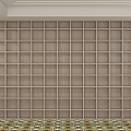 background wall 3d model