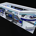 Pidu District Modern Exhibition Booth Showcasing National First Batch Innovation and Entrepreneurship Demonstration Base