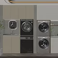 Modern Bathroom Cabinet Rack With Washer Dryer White Storage And Minimalist Design