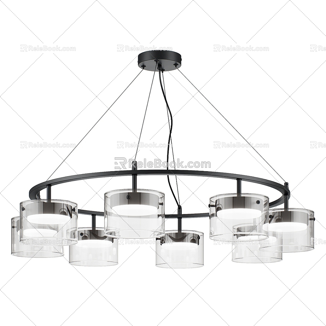 Modern Minimalist Chandelier Chandelier Simple Chandelier model