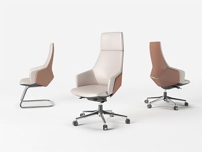 Modern office chair 3d model