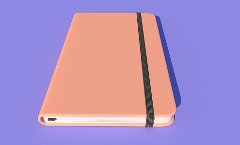 Modern Notebook 3d model