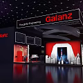Galanz Exhibition Display Booth Model 3d model