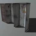 Distribution Box Central Control Power Supply Box Distribution Cabinet General Control Electric Box Substation Transformer Low Face Number Low Mold Simple Mold Game Video Level Super Realistic 3d model