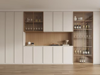 Wine Cabinet Sideboard 3d model