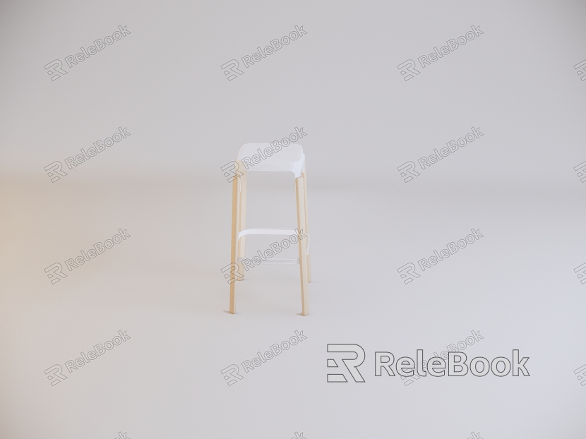 Modern Bar Stool Seat model