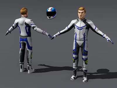 Modern Game Characters 3d model