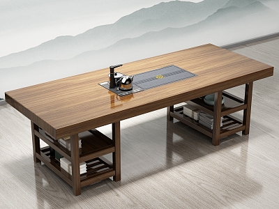 New Chinese Tea Table Tea Table 3d model