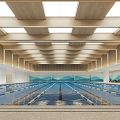 Modern Swimming Pool 3d model