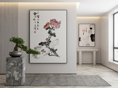 New Chinese Decorative Painting model